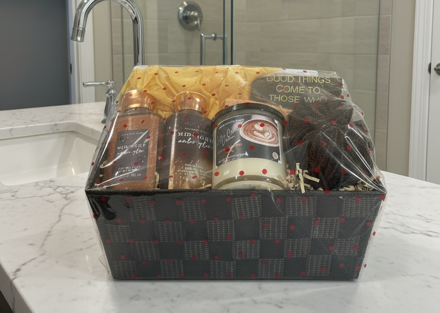 Midnight Amber Glow Self-Care Set