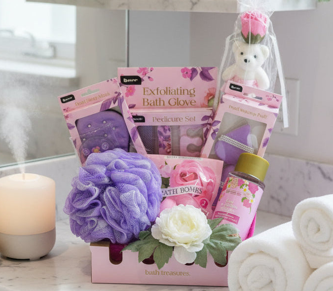 Spa & Self-Care 8-Piece Gift Set