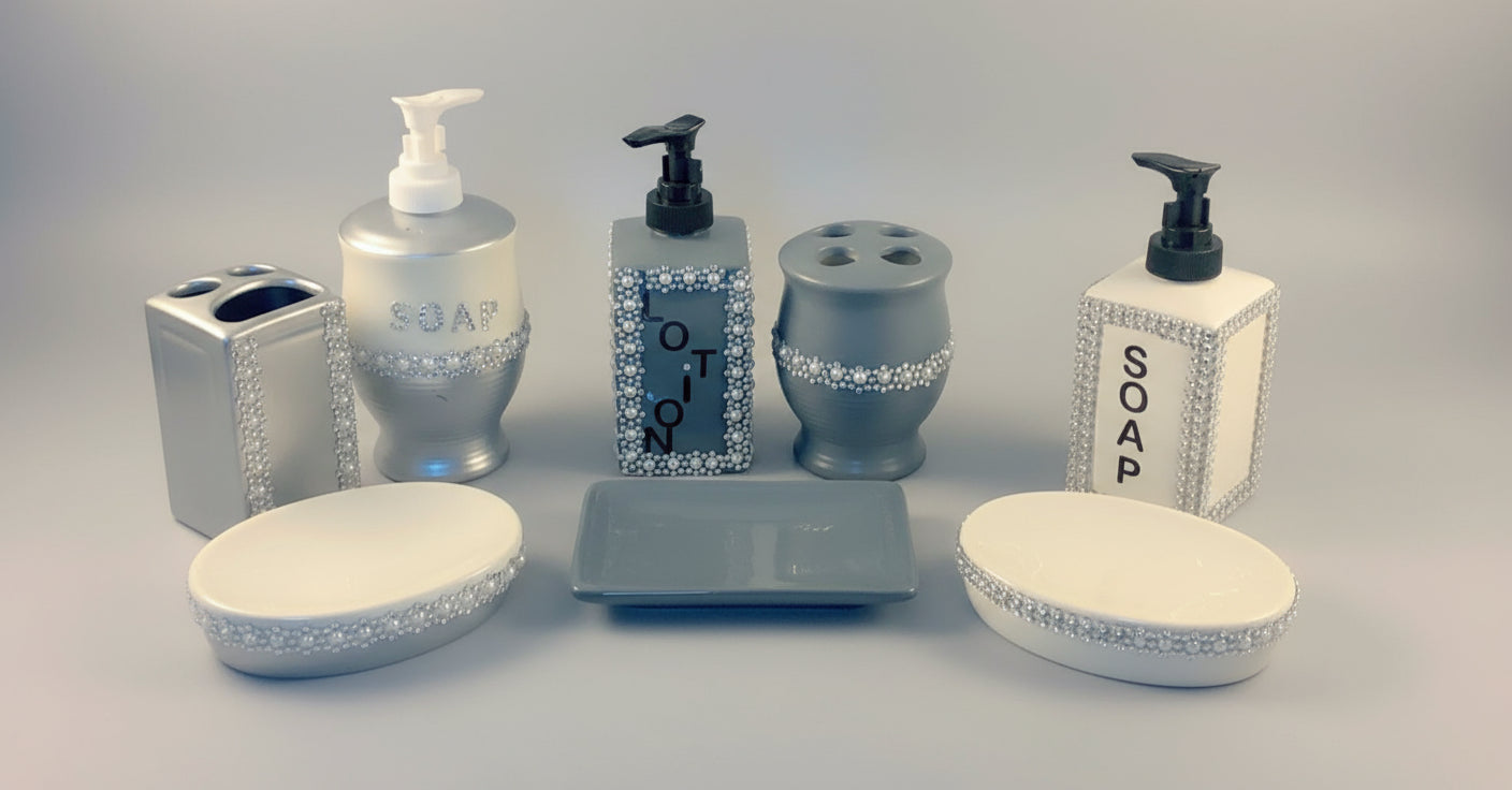 3pc Bathroom Accessories image 3