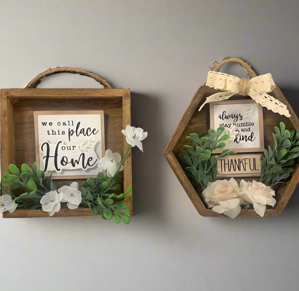 Mini Wood Plaques