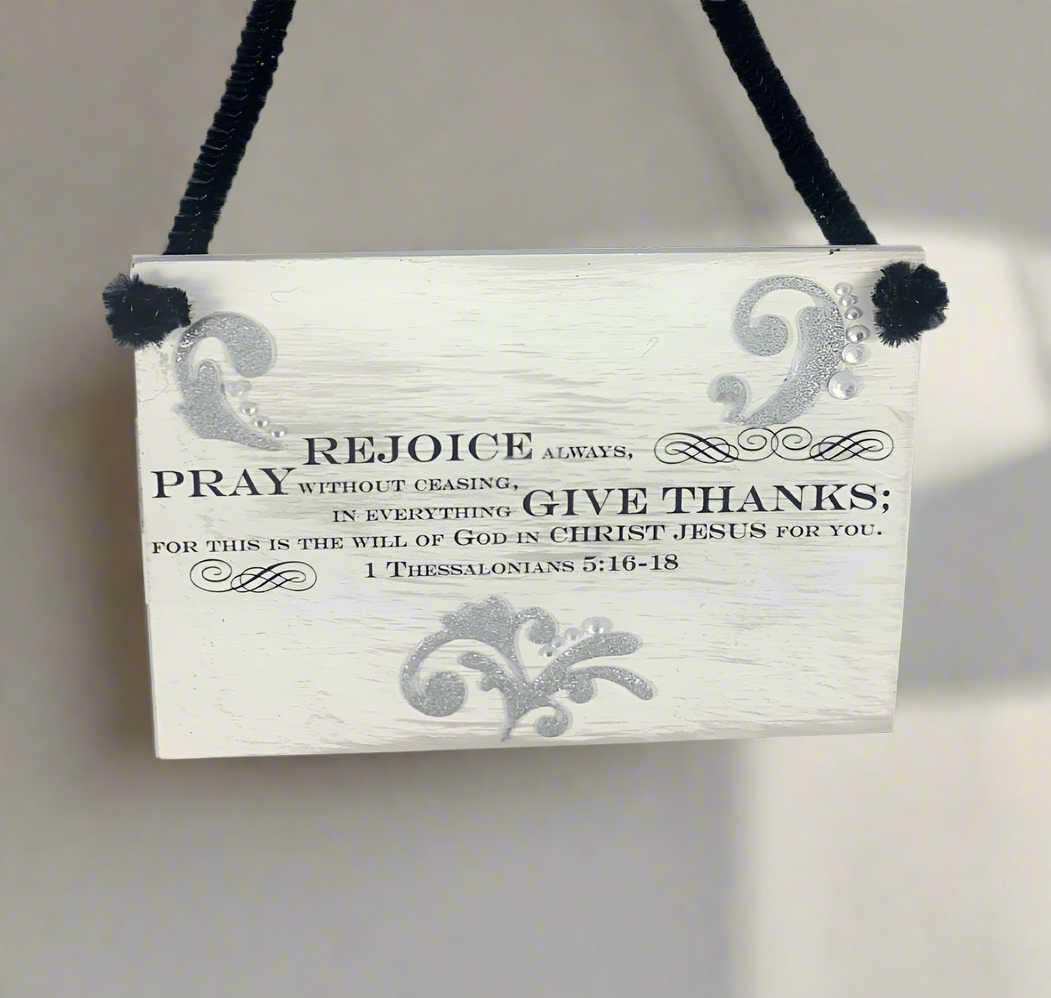 Mini Wood Sign