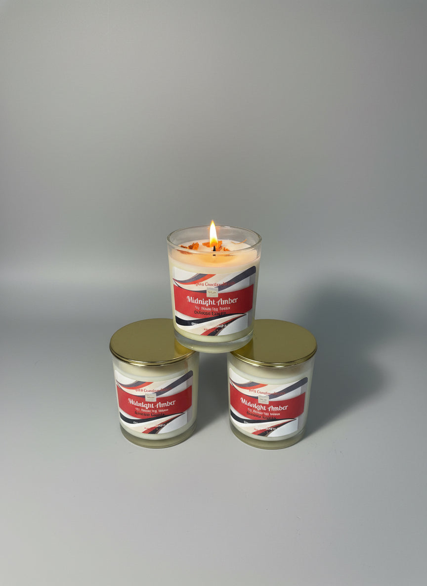 Midnight Amber Candle image 1