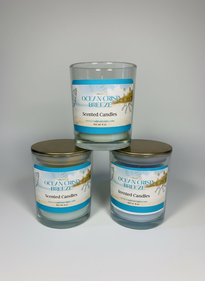 Ocean Crisp Breeze Candle image 0