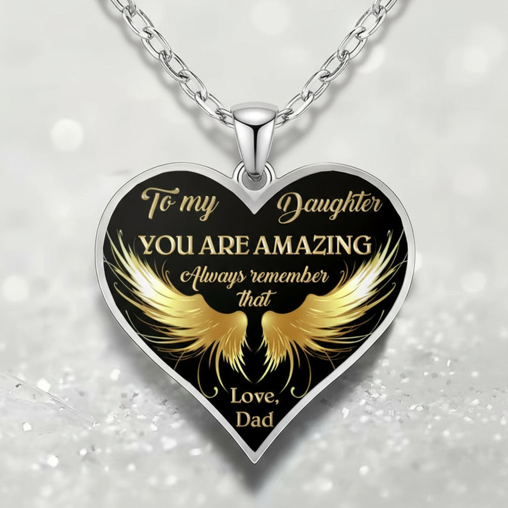 To My Daughter Necklace image 0