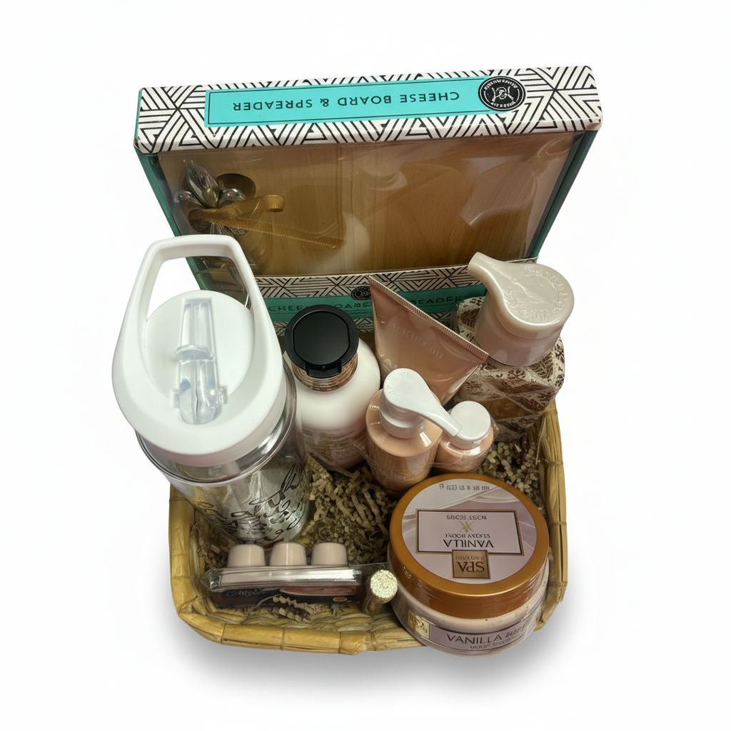 Vanilla Bloom Retreat Basket
