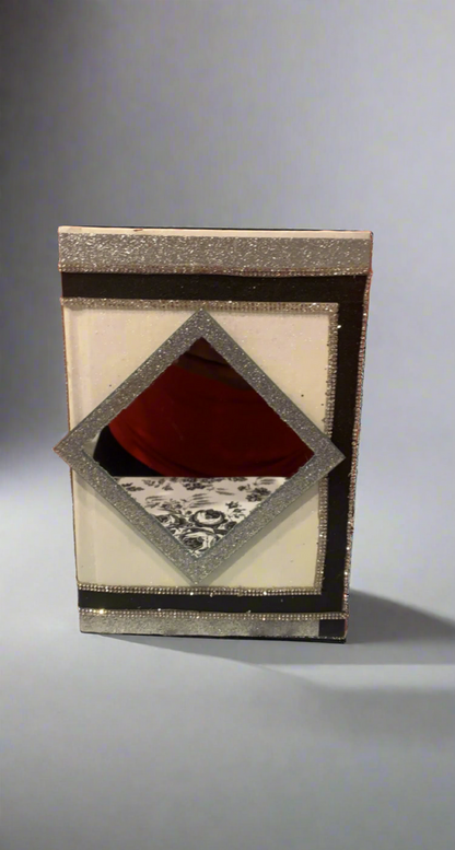 Silver Mirror Decor Books