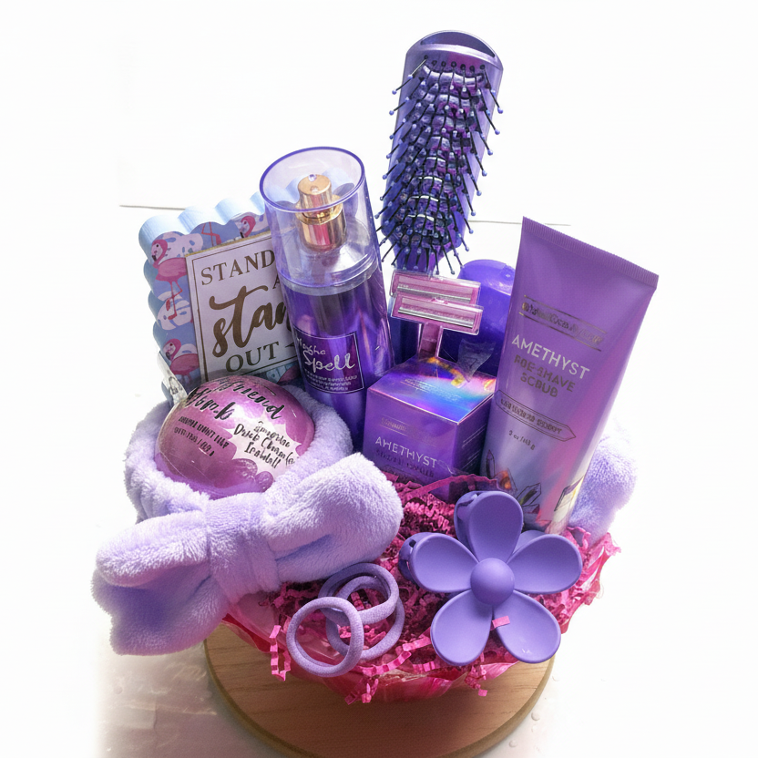 Purple Glow Pamper Set
