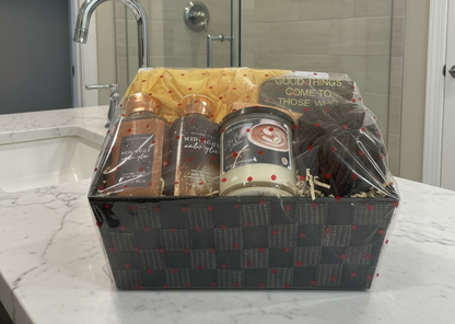 Midnight Amber Glow Self-Care Set