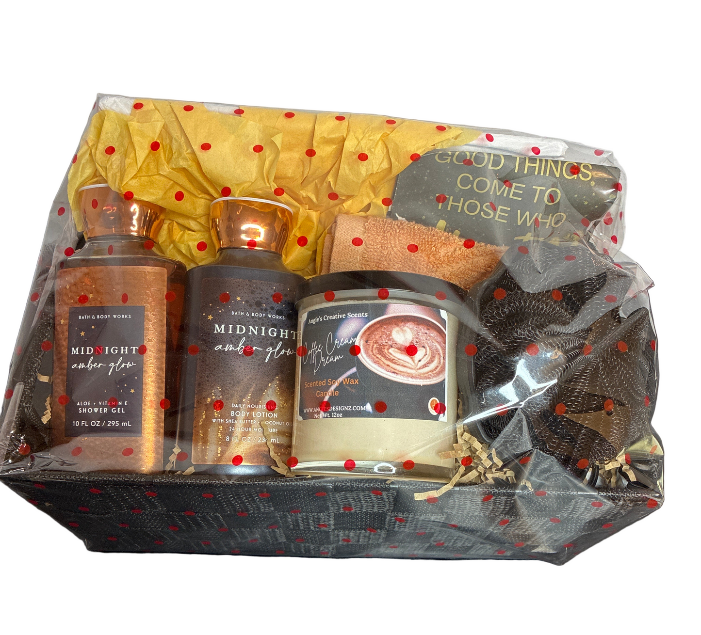 Midnight Amber Glow Self-Care Set