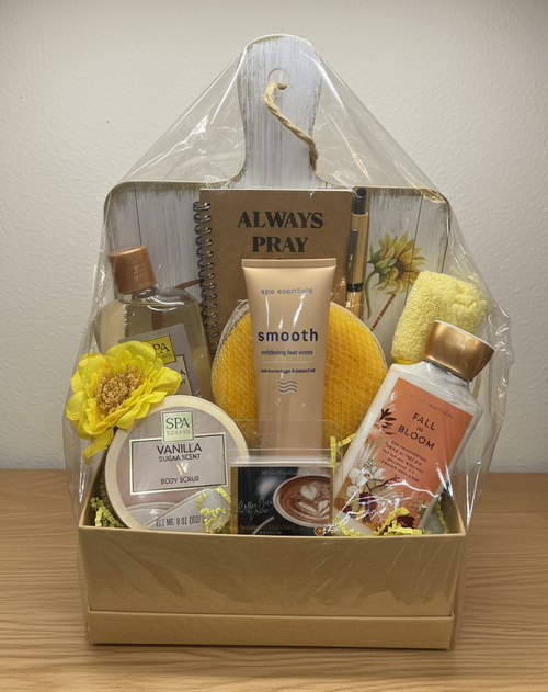 Vanilla Sugar Serenity Spa Basket