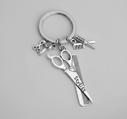Barber & Stylist  Keychain  image 0