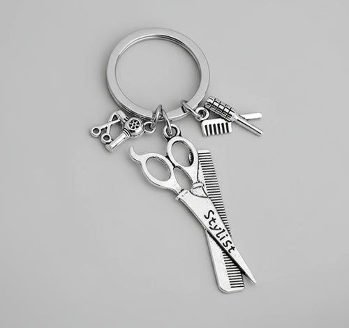 Barber & Stylist  Keychain  image 0