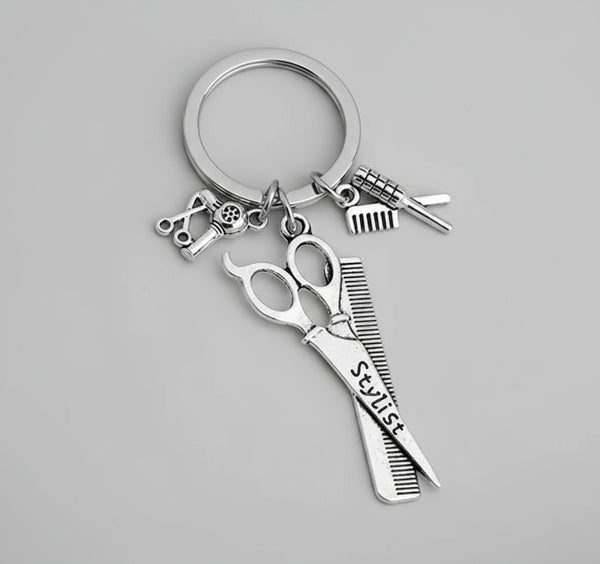Barber & Stylist  Keychain  image 0