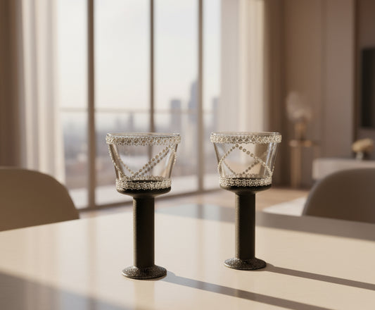 2pc Candleholders  image 1