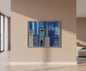 Blue Building Canvas image 1