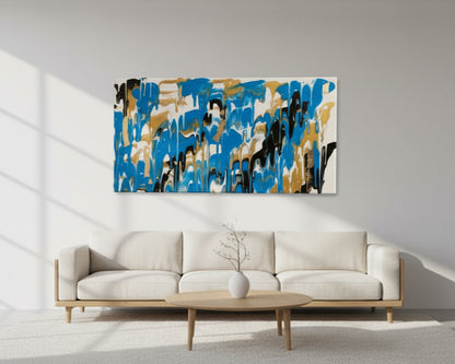 10x20 Pour Painting Canvas image 0