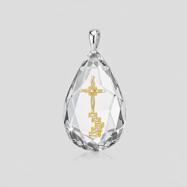 Crystal Cross Heavenly Ladder image 0