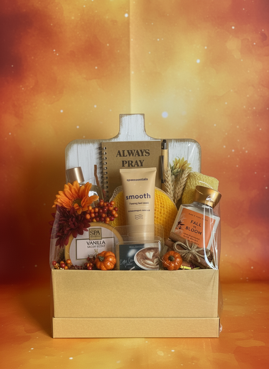 Vanilla Sugar Serenity Spa Basket