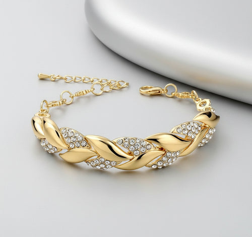 Golden Cooper Bangle Bracelet  image 0
