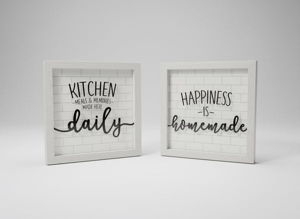2pc Kitchen Wall  Decor image 0