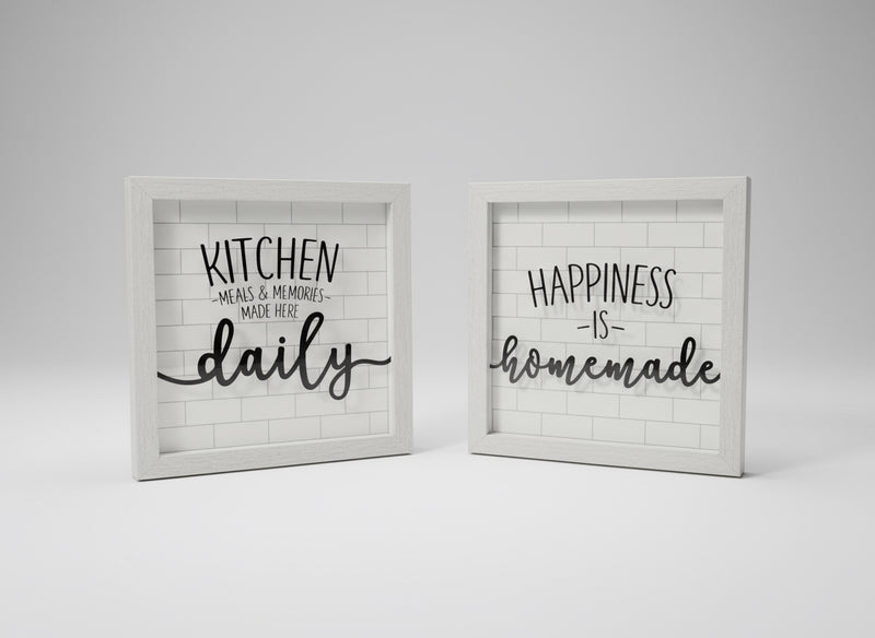 2pc Kitchen Wall  Decor image 0
