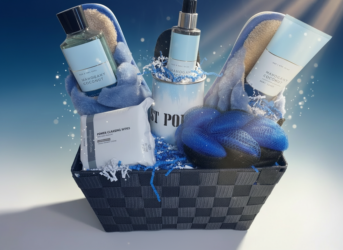 Mahogany Comfort Gift Basket