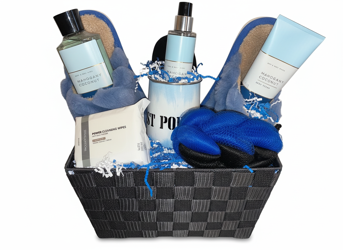 Mahogany Comfort Gift Basket