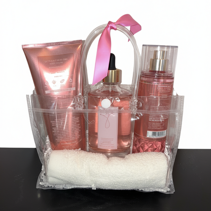 Champagne Glow 5-Piece Tote Set