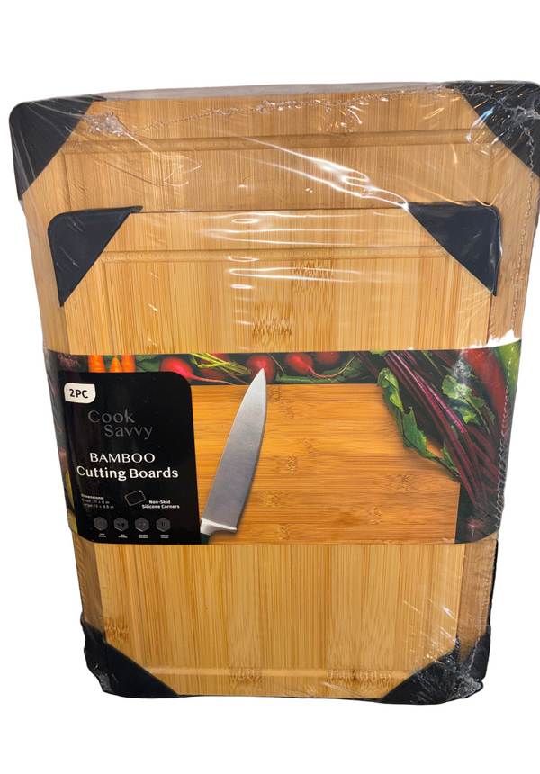 Bamboo Cutting Board Set