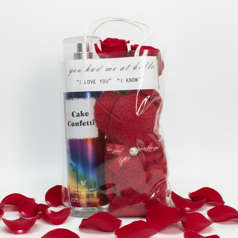 Cake Confetti Love Set