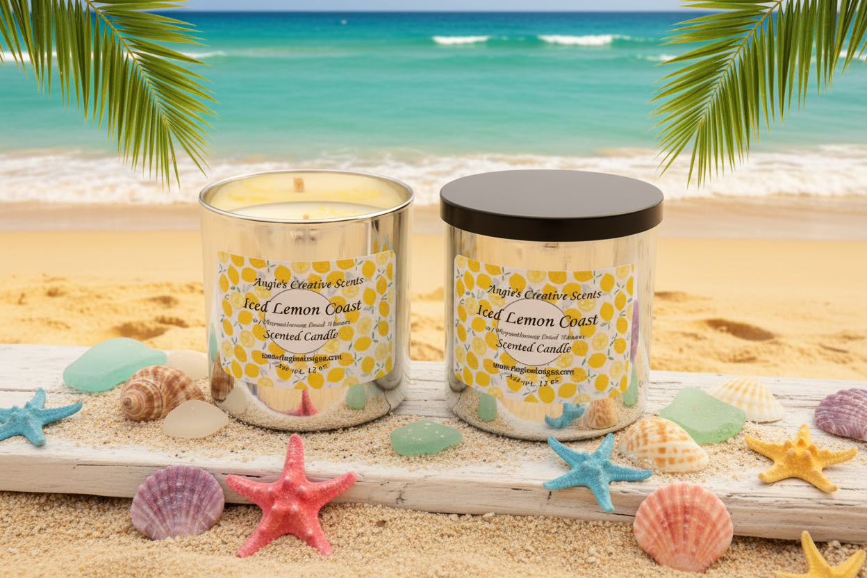 Iced Lemon Coast Candle