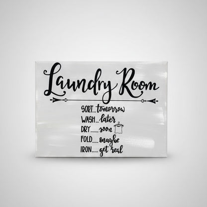 Laundry Room List Wall Decor