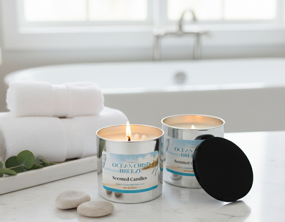 Ocean Crisp Breeze Candle