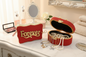 Red & Gold Plaque w/Box
