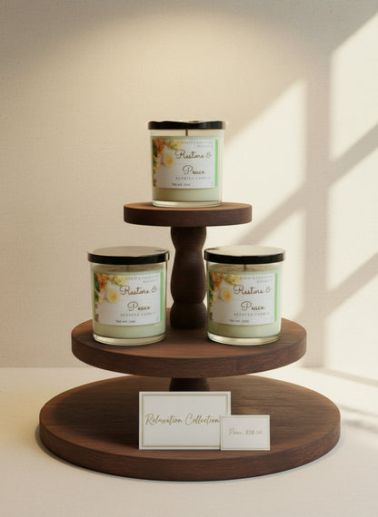 Restore & Peace Candle  image 2