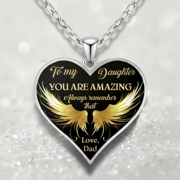 To My Daughter Necklace  image 0