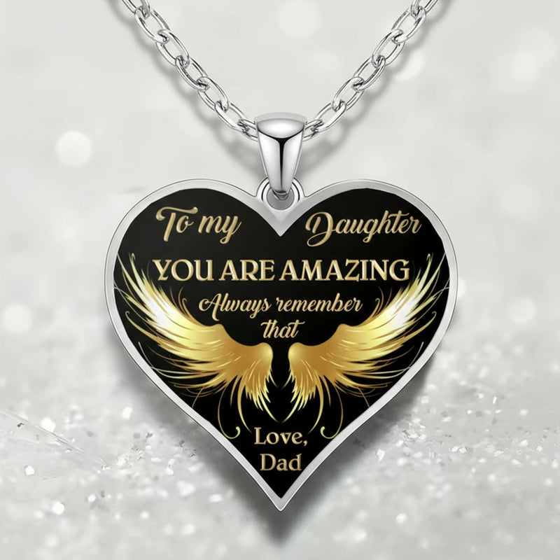 To My Daughter Necklace  image 0